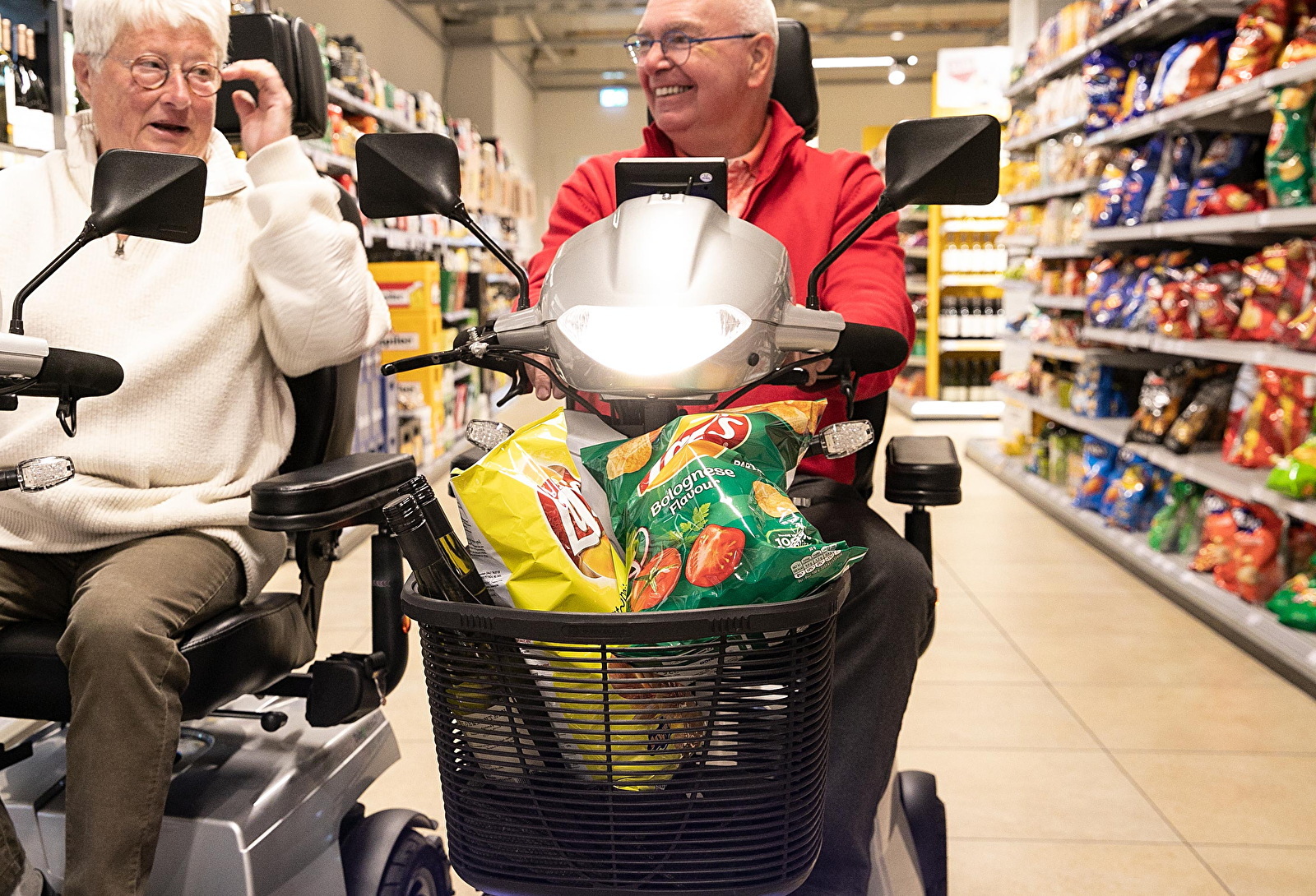 boodschappenmand scootmobiel