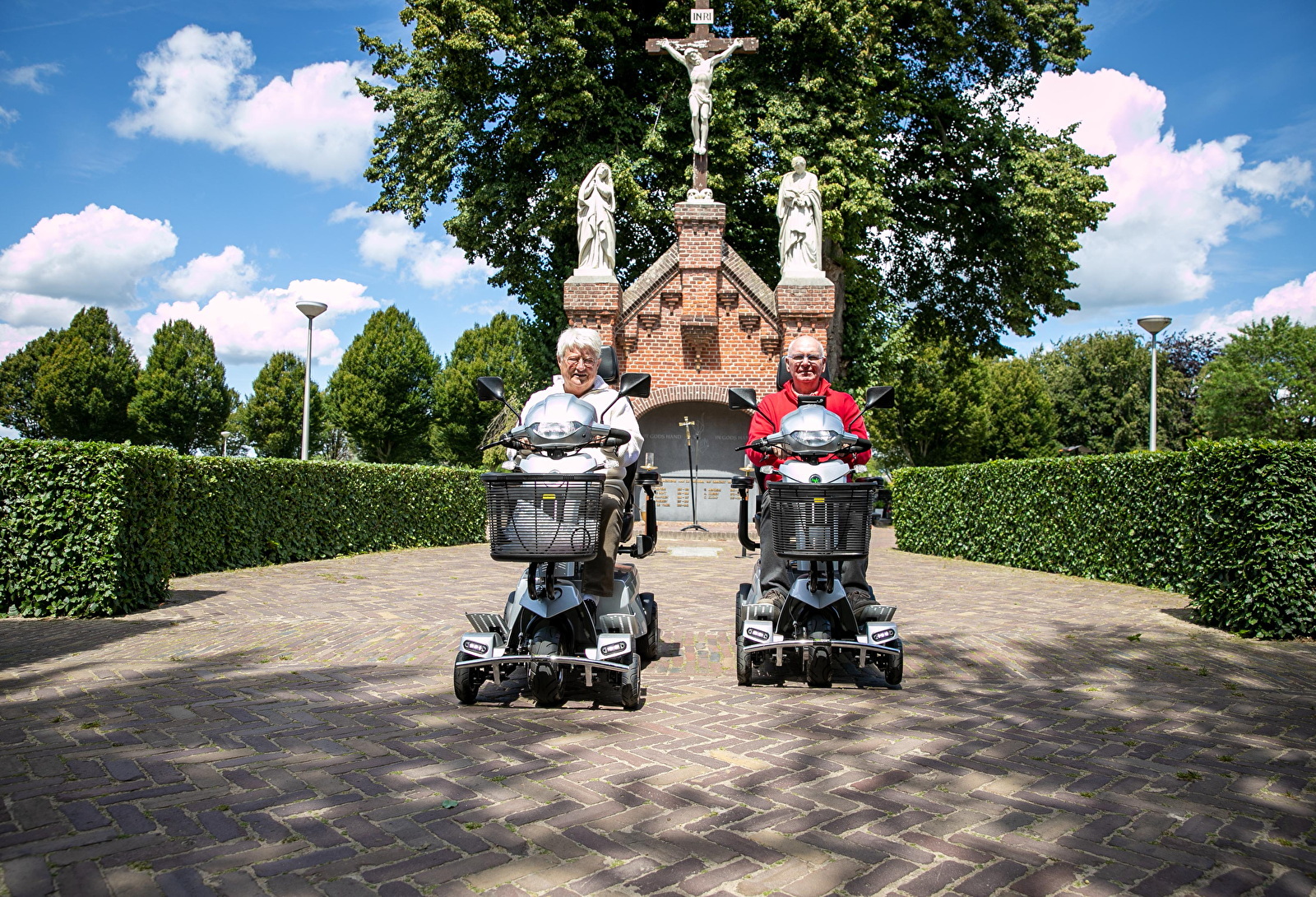 Kerkhof scootmobiel
