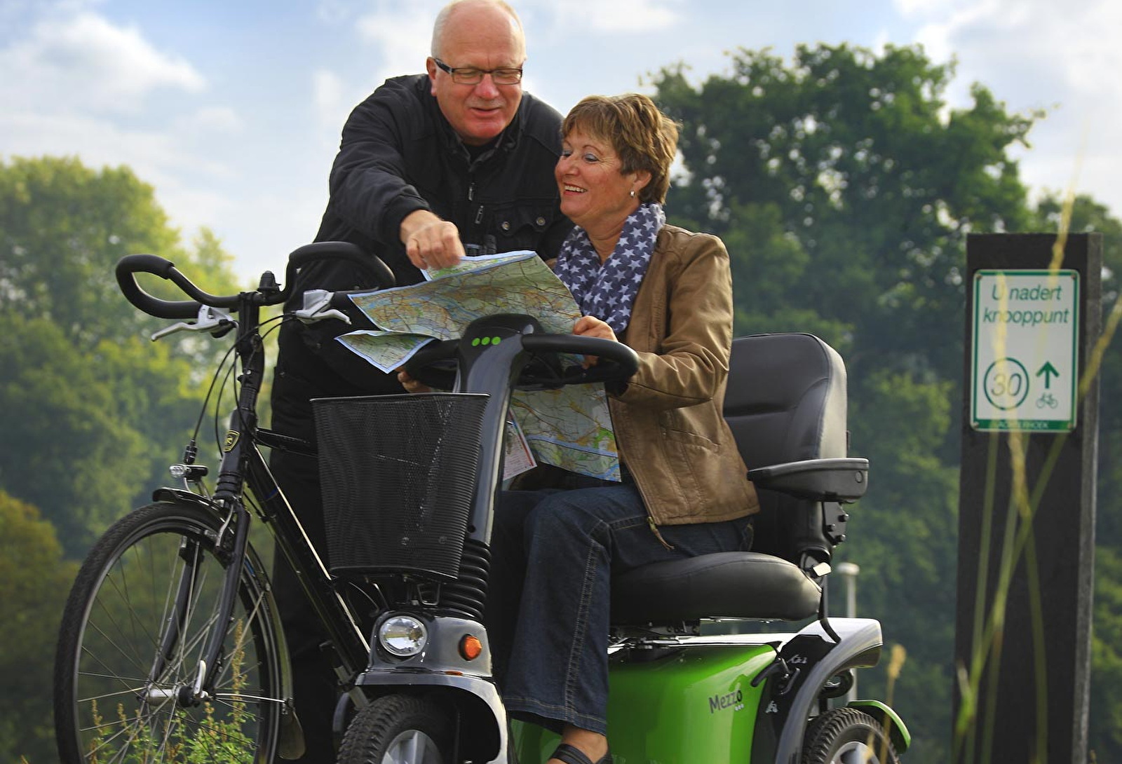 scootmobiel natuurtocht