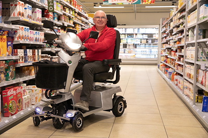 Wendbaarheid scootmobiel