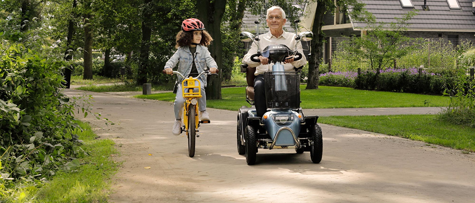 kleinkind fiets scootmobiel