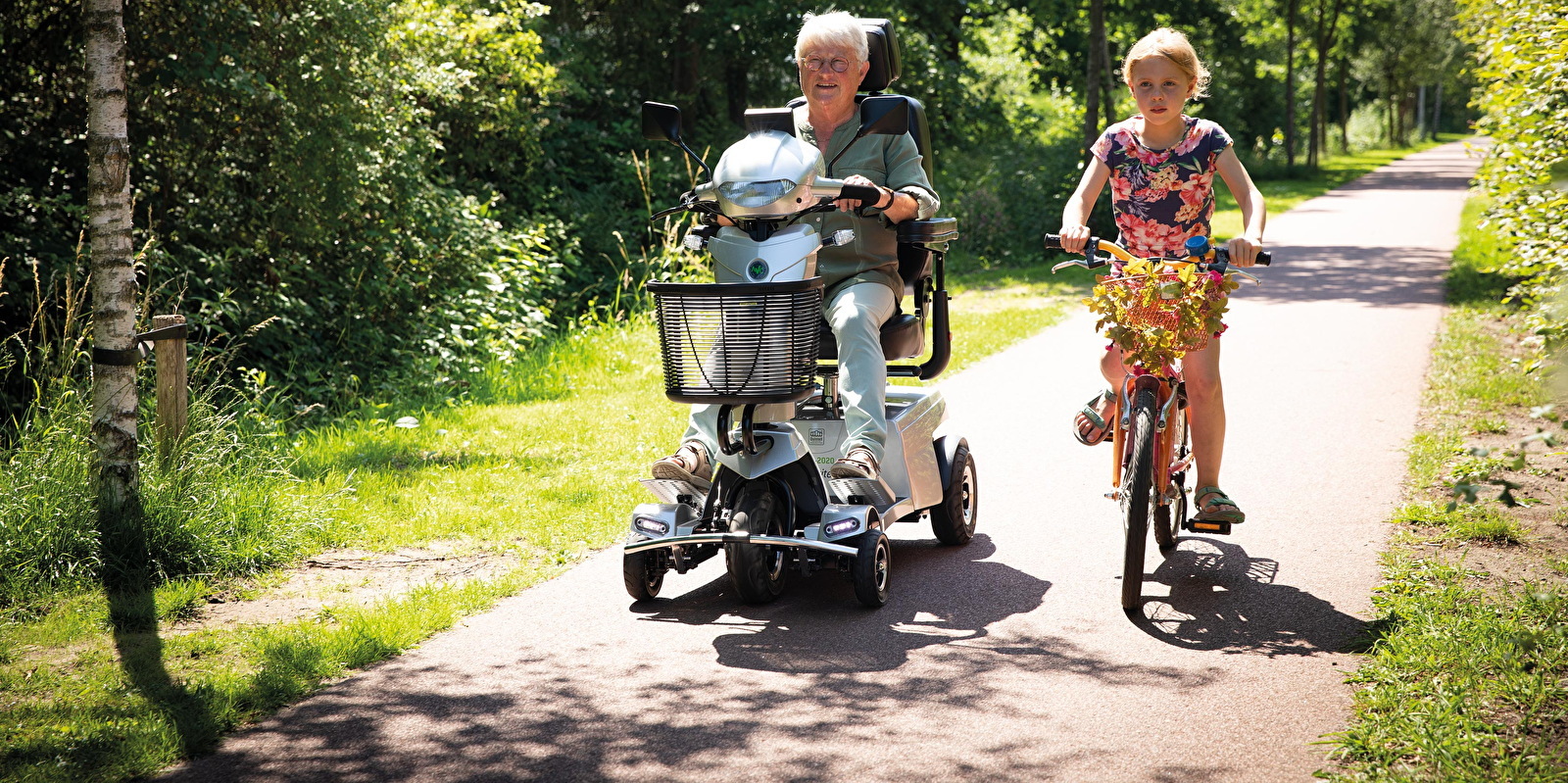 scootmobiel kleindochter